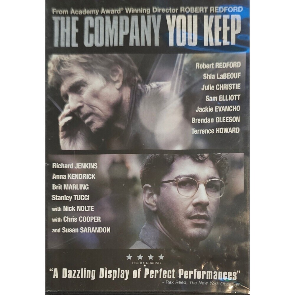 The Company You Keep DVD Robert Redford Shia LaBeouf